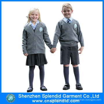 Último diseño High Quality Beautiful Kindergarten School Uniforms